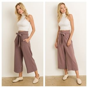 🆕 Ash Rose Cropped Pant, Pockets, New, S